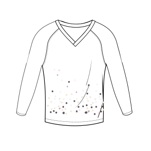 Fashion sewing patterns for GIRLS T-Shirts Long sleeve T-Shirt 9202